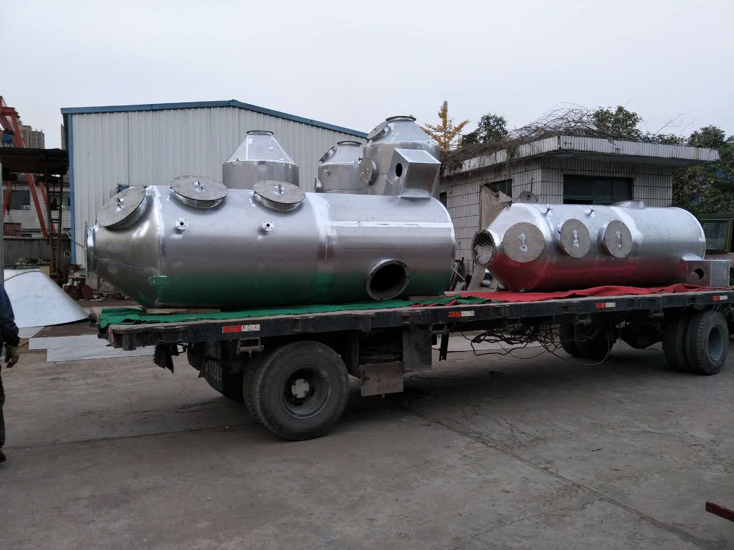 山東豪門鋁業(yè)棒爐、時(shí)效爐脫硝廢氣治理設(shè)備發(fā)貨